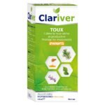 This Clariver children's cough syrup lines and calms the mucous membrane inflamed by coughing fits. It helps hydrate mucous membranes and reduce mucus. It forms a mucoadhesive gel exerting a protective action and a barrier function capable of limiting contact with external agents and irritants.