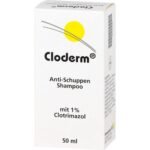 Cloderm Anti-Dandruff Shampoo cleans hair and scalp particularly gently thanks to its mild detergent substances and frees the hair from annoying dandruff.