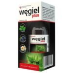 Charcoal plus - a dietary supplement in the form of a liquid contains activated carbon and extracts of bilberry, peppermint and chamomile. The product is intended for adults.