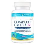 Complete Omega Junior - a dietary supplement containing omega-3 acids and GLA from cucumber oil and omega-9 acids. The product is intended for children from 6 years of age. Lemon flavor. The ingredients contained in Complete Omega Junior support learning and concentration and support the proper functioning of the nervous system and brain.