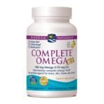 Complete Omega Xtra - пищевая добавка, содержащая комбинацию кислот омега-3, GLA из масла бурачника и кислоты омега-9. Продукт предназначен для взрослых со вкусом лимона,
