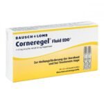 The preparation is a means to promote healing of the cornea and a synthetic tear fluid.