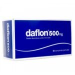 Daflon 500 mg is an over-the-counter medication recommended for venous circulation disorders such as heavy legs and hemorrhoidal crisis.