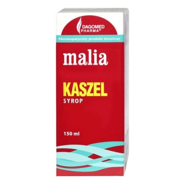 MALIA Cough is a homeopathic medicine in the form of a syrup.Raspberry flavor.Do not use MALIA Cough if you are allergic to the active substances or any of the other ingredients of this medicine