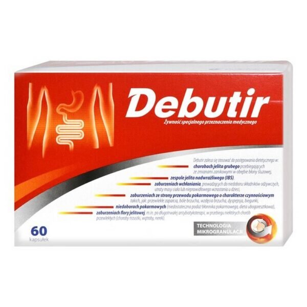 Debutir, capsules, 60 pcs.