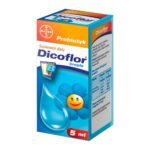 Dicoflor drops - a dietary supplement in the form of a suspension containing freeze-dried live cultures of Lactobacillus rhamnosus GG bacteria. The product is intended for infants, children and adults. Dicoflor contains a live culture of Lactobacillus rhamnosus GG bacteria.