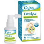 Doculyse ear spray Quies 30ml helps dissolve earwax plugs and remove them from the external auditory canal.