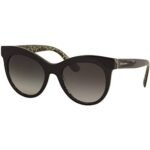 Dolce and Gabbana DG 4311 32158G BLACK ON sunglasses. High quality materials.
