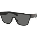Dolce & Gabbana Dg 6125 252587 - Матовые черные солнцезащитные очки. Высокое качество материалов.