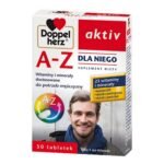 Doppelherz Aktiv A-Z For Him - a dietary supplement containing vitamins and minerals tailored to the needs of a man. The preparation is intended for adults.