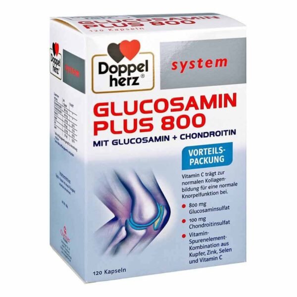 With glucosamine + chondroitin