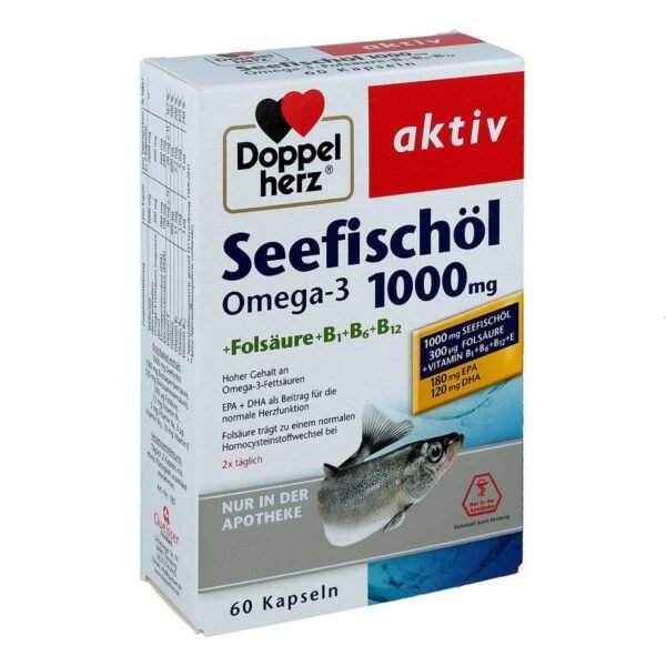 with 1000 mg sea fish oil per capsule