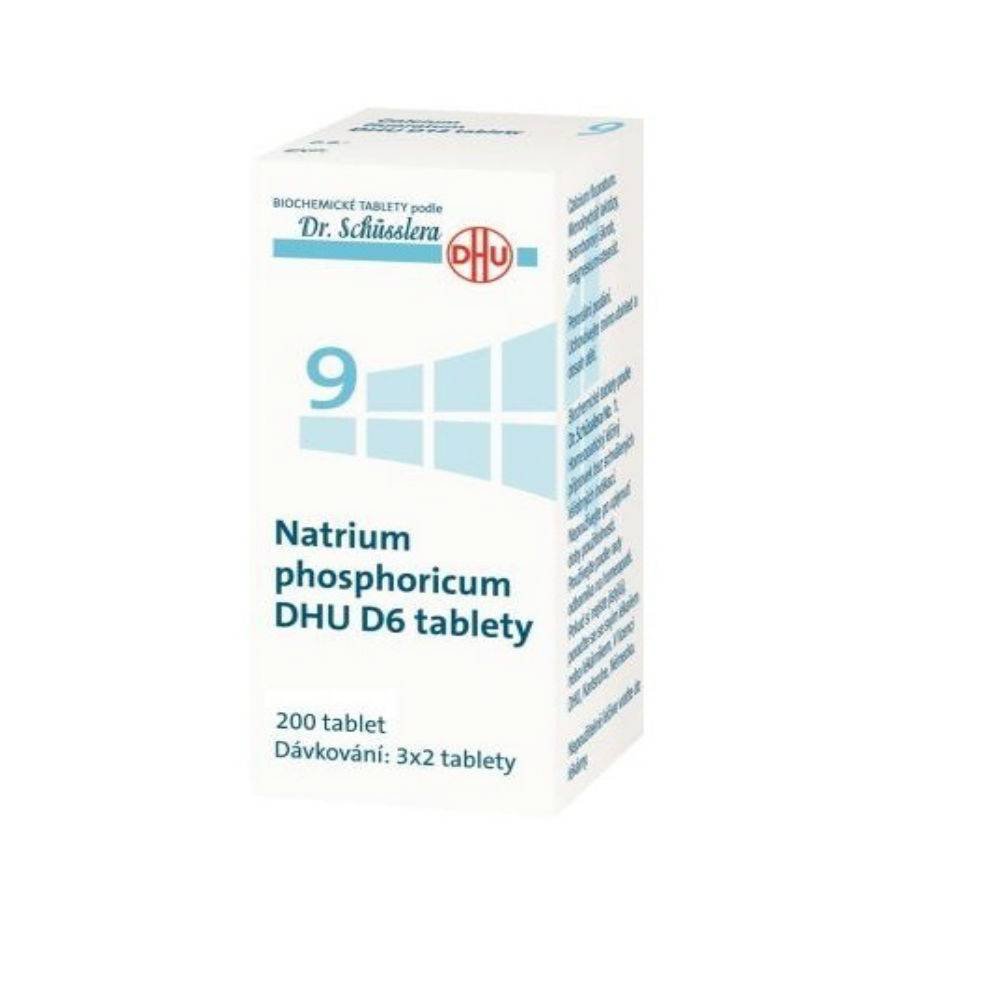 dr schusslera sodium phosphoricum dhu d6 no9 200 tablets Homeopathic medicinal product without an approved therapeutic indication.