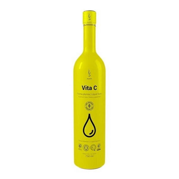 DuoLife Vita C - a dietary supplement containing 100% natural, complete vitamin C. The product is intended for adults. Vitamin C supports the functions of the immune system, supports protection against free oxygen radicals, additionally supports the functioning of joints, blood vessels, gums, skin and teeth.