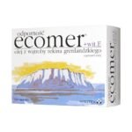 Ecomer immunity + vitamin E - a dietary supplement containing purified Greenland shark liver oil and vitamin E. The product is intended for children over 3 years of age and adults.