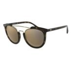 Emporio Armani EA 4122 50265A HAVANA light brown mirror dark gold. High quality materials.