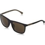 Солнцезащитные очки Emporio Armani EA 4133 504273 BLACK RUBBER brown. Высокое качество материалов.