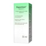 Espumisan contains the active substance simethicone, which is an agent used in gastrointestinal disorders, reducing the foaming of the gastrointestinal contents and used as an aid in diagnostic tests.