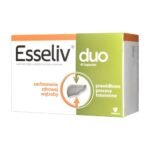 Esseliv duo - a dietary supplement containing ingredients supporting the maintenance of a healthy liver and supporting proper digestive processes. The product is intended for adults.