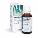 For the treatment of fungal diseases of the skin, interdigital folds, nails. The product is particularly suitable for the treatment of mycoses in the hairy part of the head.