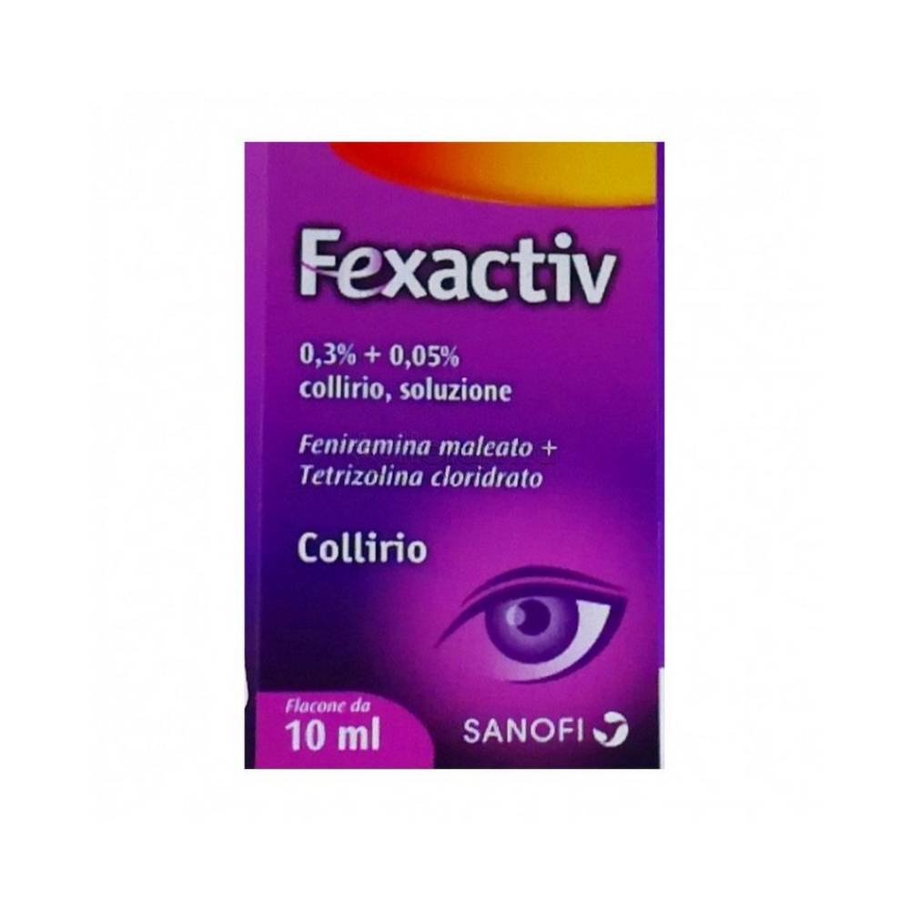 fexactiv antihistamine eye drops 03 005 ocular solution bottle 10 ml Fexactiv Antihistamine Eye Drops 0,3% + 0,05% Флакон с раствором для глаз 10 мл , Fexactiv Antihistamine Eye Drops 0,3% + 0,05% Flakon s rastvorom dlya glaz 10 ml — изображение 1