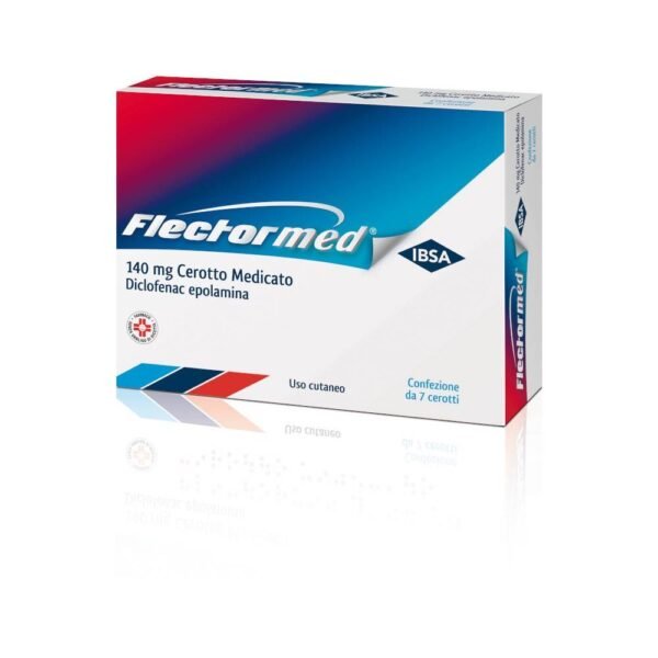 Flectormed 140 mg patches against joint and muscle pain performs a rapid and targeted action in case of sprains, strains and bruises, even with edema.