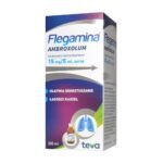 Flegamina ambroxolum is a medicine in the form of a syrup that acts as an expectorant and thinning mucus in the respiratory tract. The medicine contains ambroxol and is used in acute and chronic lung and bronchial diseases.