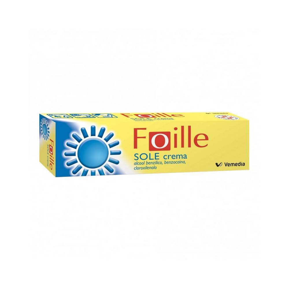 foille sole skin cream benzocaine burns Foille Sole Cream is used in case of minor burns, sun rashes, skin irritations from various chemical-physical agents, insect bites.