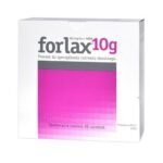 Forlax 10 g is a medicine in the form of a powder for the preparation of an oral solution, which is used during symptomatic treatment as a laxative. The active substance is macrogol 4000 and it can be used in adults and children over 8 years of age.