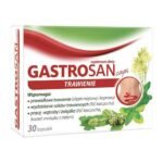 Gastrosan caps Digestion - a dietary supplement containing plant ingredients that support digestive processes, liver and stomach. The product is intended for adults, especially those who have intestinal, stomach and liver discomfort after eating.