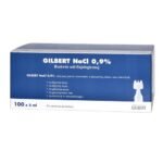 Glibert NaCl 0.9% sterile saline solution in disposable ampoules can be used in infants, children and adults in the following cases: For rinsing and cleansing a dry and blocked nose