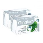 Гингиум 120 мг таблетки, покрытые пленочной оболочкой, Gingium 120 mg tabletki, pokrytyye plenochnoy obolochkoy, 2x120
