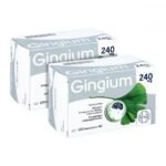 Advantage set consisting of 2x Gingium 240 mg 120 film-coated tablets (PZN 14171113)