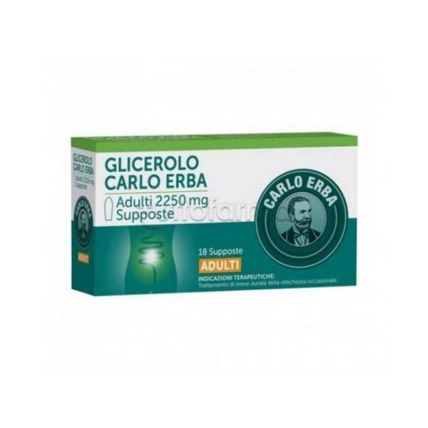 Glycerol Carlo Erba is used in the short-term treatment of occasional constipation.