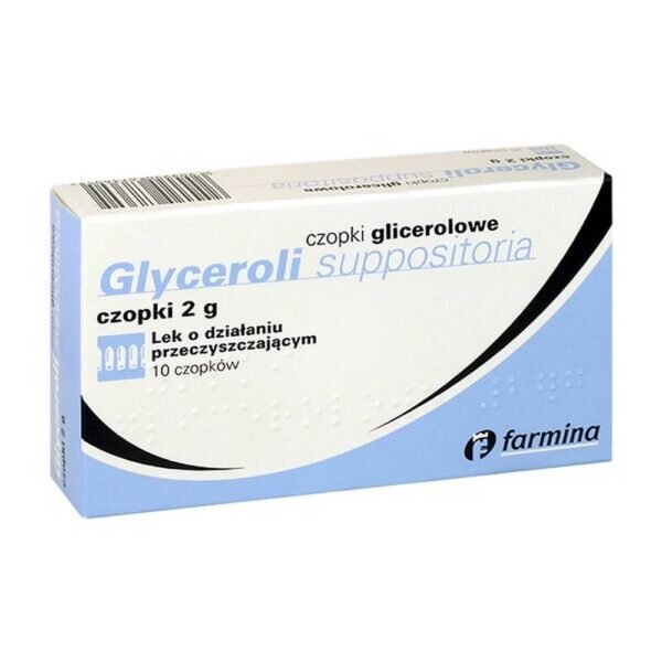 Glycerol Suppositories (Glyceroli Suppositoria) is a laxative medicinal product. Glycerol suppositories weighing 1 g are intended for use in children.