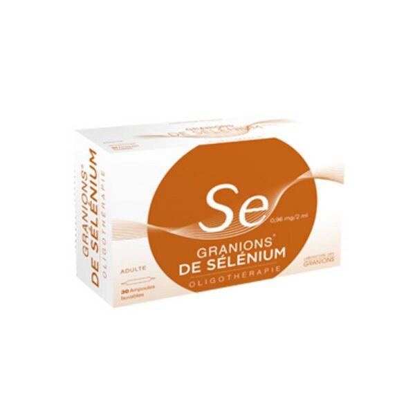 Selenium Granions are used in adults to rebalance the oligo elements in the human body, particularly in muscle and skin conditions