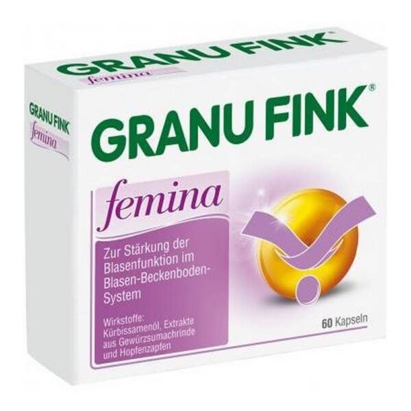 Bladder problems are particularly common in women. The herbal preparation Granu FINK femina was specially developed for these “women's problems”. The special formulation of Granu FINK femina has a comprehensive and strengthening effect on the bladder function and the bladder-pelvic floor system. Granu FINK femina is also well tolerated.
