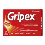 Gripex is a multicomponent drug intended for short-term treatment of cold and flu symptoms.