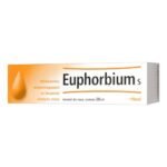 Heel-Euphorbium S, a homeopathic medicinal product with therapeutic indications. The drug may reduce the severity of symptoms associated with rhinitis of various origins (e.g. infection, allergy), such as: nasal congestion, intense runny nose and sneezing