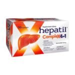 Hepatil Complex 4in1 is a dietary supplement supporting the proper functioning of the liver.