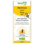 This ORGANIC Propolis Junior syrup is a 100% natural food supplement that contains fresh buds and organic essential oils. It will promote the comfort of your child's respiratory tract and stimulate the body's natural defenses.