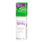 Hipertonic Spray is recommended for regular use by people suffering from rhinitis and sinusitis. Also effective after nasal surgery, the spray contains a hypertonic sodium chloride solution that provides relief