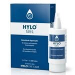 Intensive moistening of the surface of the eye
