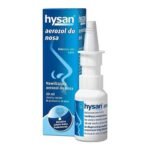 A medical device for children and adults. Hysan nasal spray contains sodium hyaluronate and dexpanthenol, substances that moisturize the mucosa and facilitate its regeneration. To improve hydration, refreshment and care of the nasal mucosa.