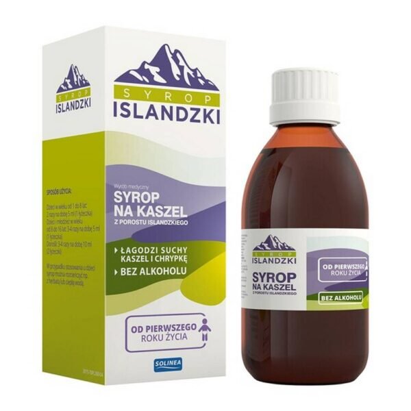 It is a medical device that soothes dry cough and hoarseness. Icelandic Syrup forms a protective layer on the mucosa of the mouth and throat. It can be used by diabetics and children over 1 year of age. Icelandic syrup creates a protective layer on the mucosa of the mouth and throat, so it soothes coughs and irritations