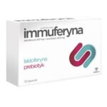 Inulin, lactoferrin; capsule ingredients: gelatin, pigments - titanium dioxide and iron oxides and hydroxides.