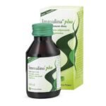 Immulina Plus - a dietary supplement containing ingredients supporting the body's immunity. The product is intended for children from 3 years of age.