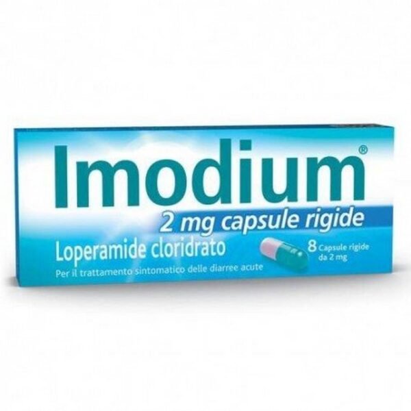 Imodium 2 mg is indicated for the symptomatic treatment of acute diarrhea.