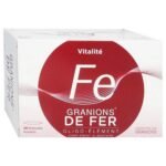 Iron plays an essential role in many biological functions: a fundamental constituent of hemoglobin (contained in red blood cells) and myoglobin (a form of reserve of oxygen in muscles). It also plays a vital role in cell function through enzymes.