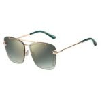 JIMMY CHOO AMBRA DDB EZ sunglasses. High quality materials.